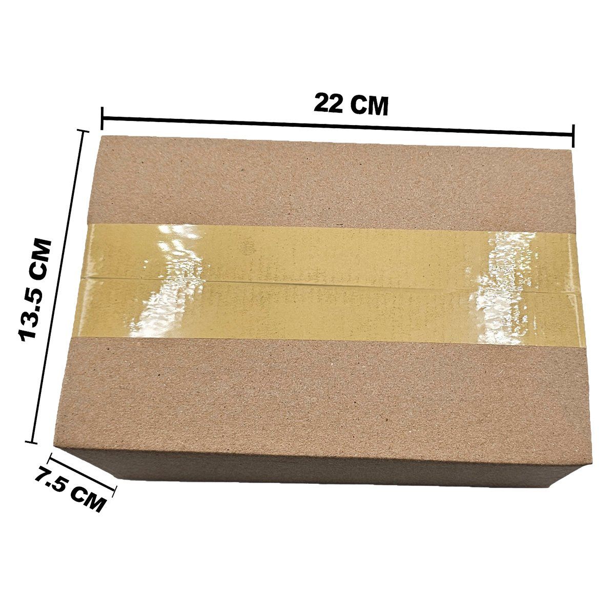 GENERICO - Caja de carton para envios 22x14x7 cm - 50 unidades