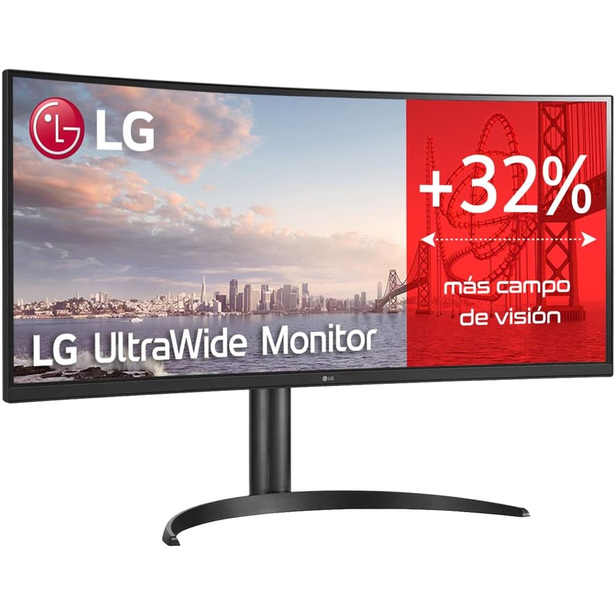 LG - Monitor CURVO LG 34WQ75C-B 34 60HZ 5MS HDMI IPS CALIBRADO