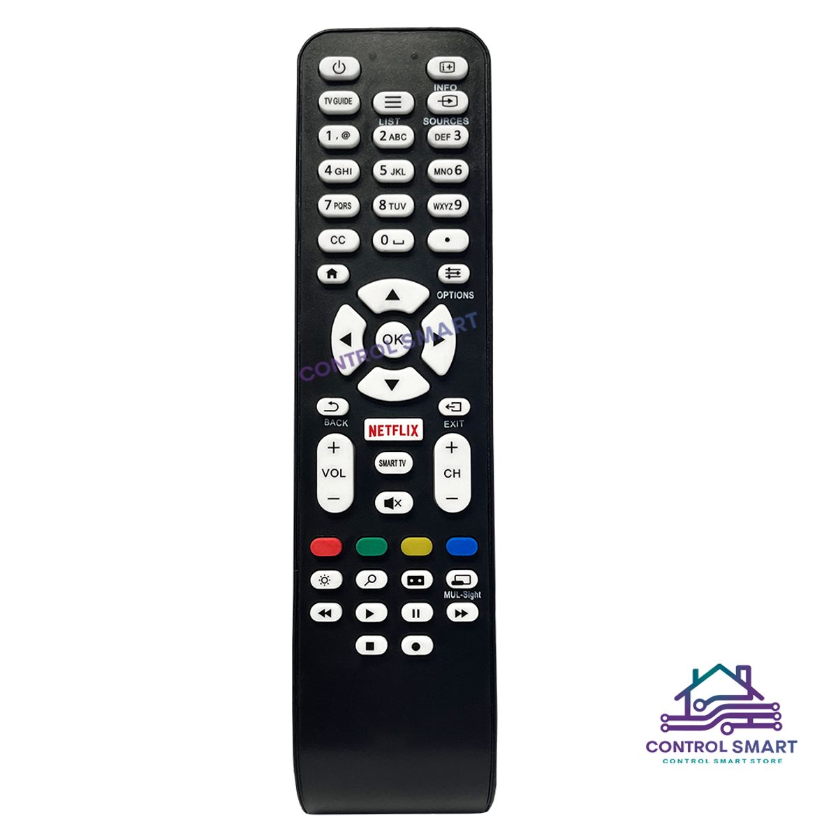 GENERICO - Control Remoto Para Smart Tv AOC LE32S5970  LED50U7970