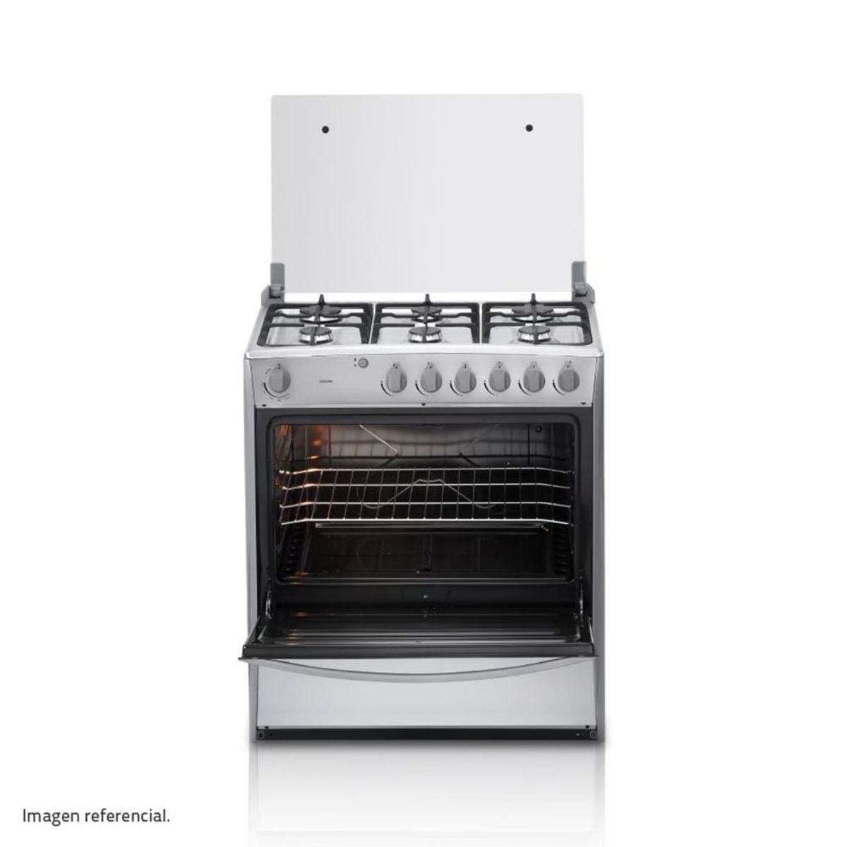 INDURAMA - COCINA INDURAMA CATALUÑA 6 HORNILLAS CROMA