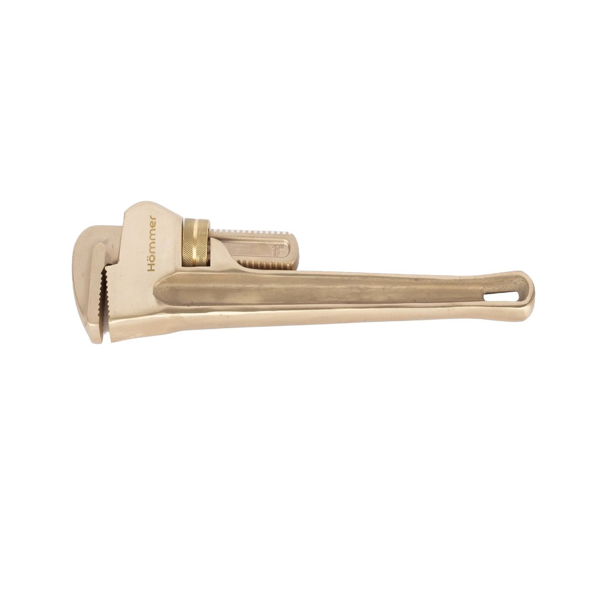 HOMMER - Llave de Tubo Stilson 18 Bronce