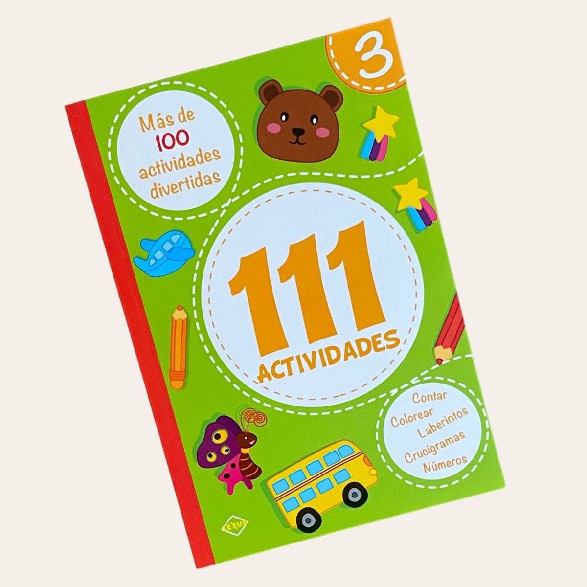 GENERICO - Pack 2 libros de 111 actividades 3 y 4