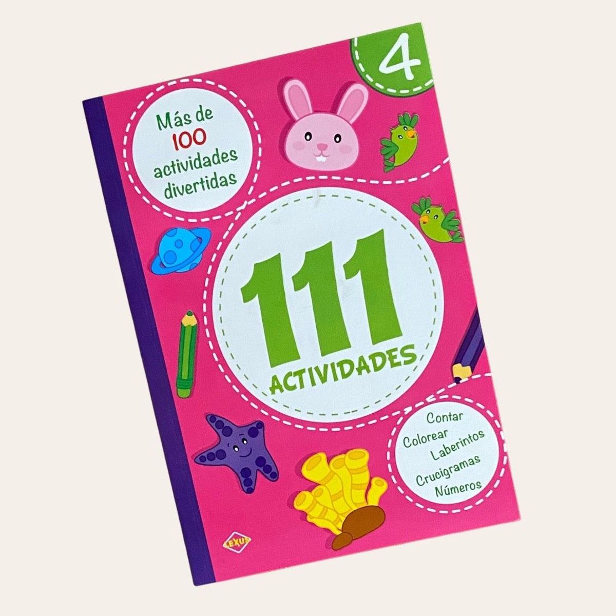 GENERICO - Pack 2 libros de 111 actividades 3 y 4
