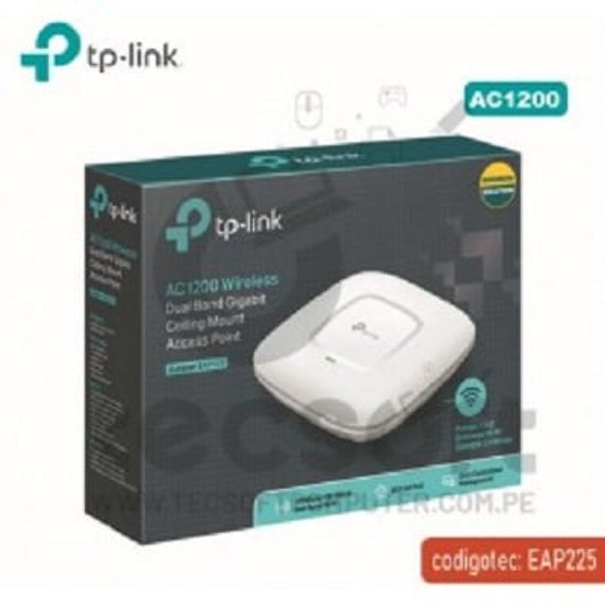 TP LINK - Tp Link Eap225 Inalámbrico Dual Band Ac 1200