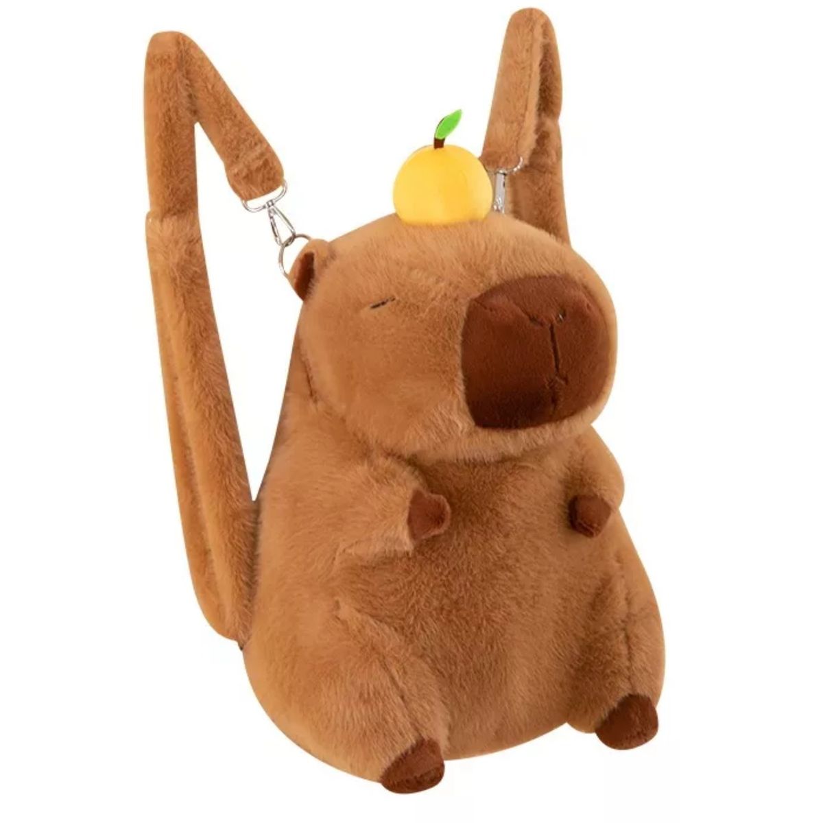 GENERICO - MOCHILA CAPIVARA COLOR MARRON