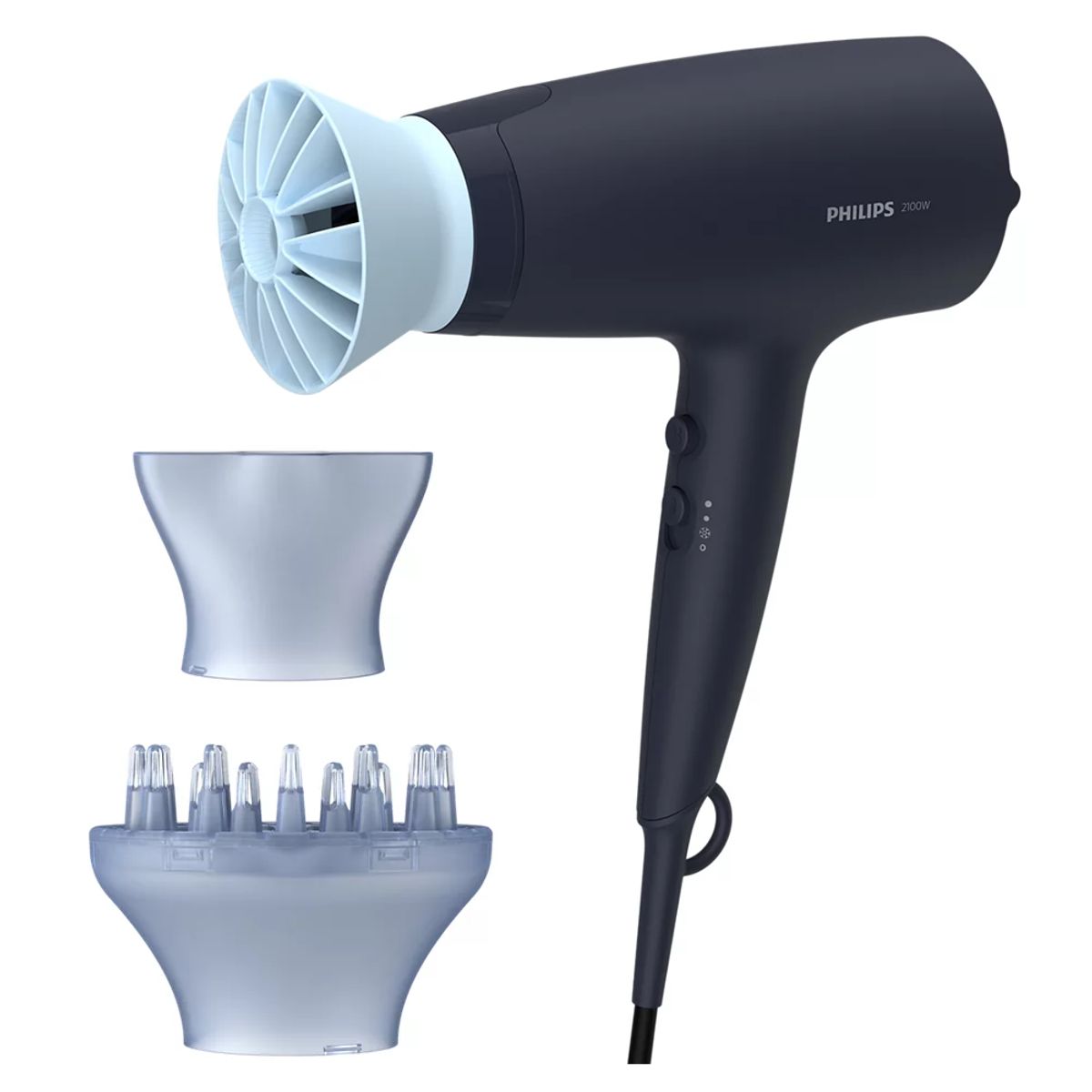 PHILIPS - Secadora de Cabello BHD360 PHILIPS 6 Velocidades