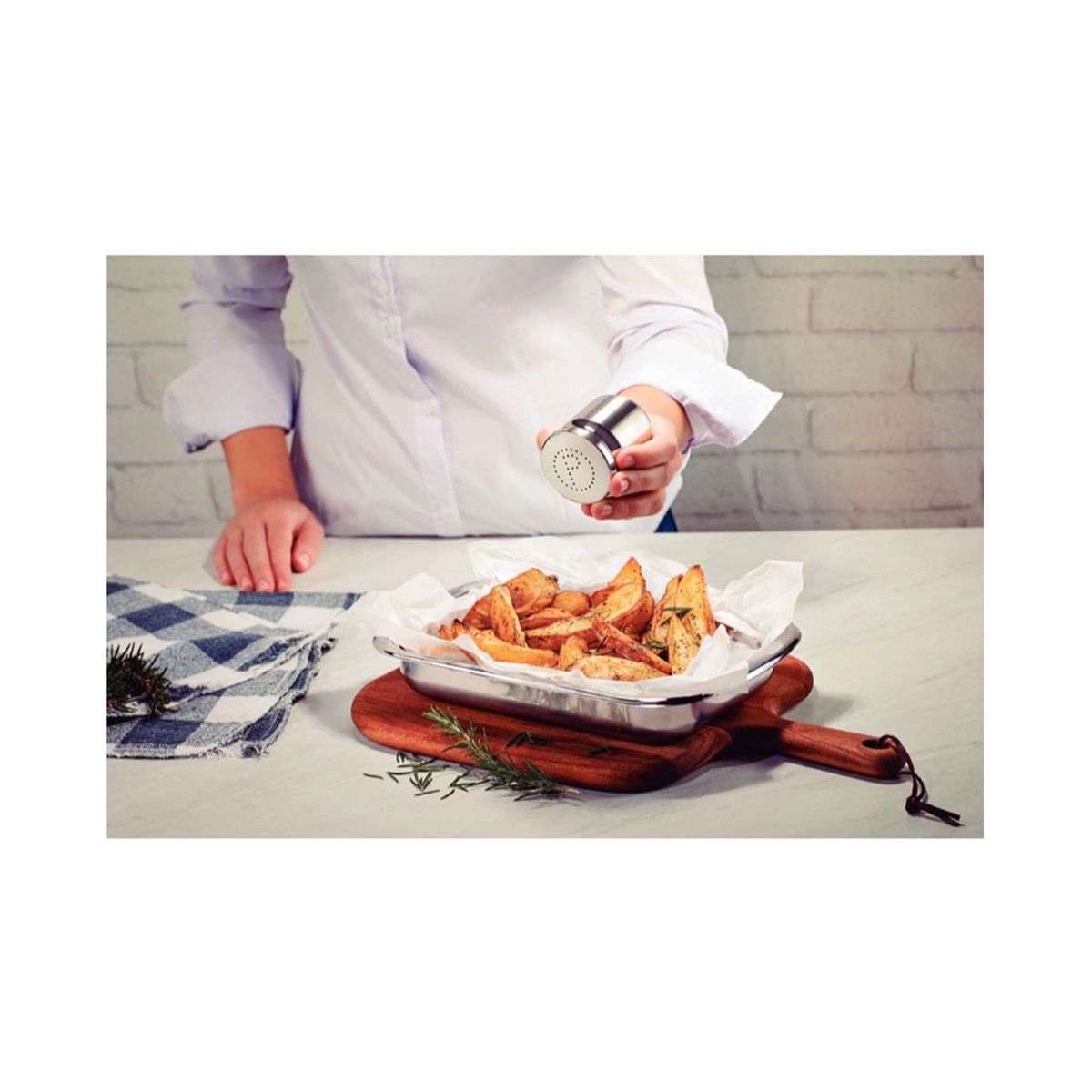 TRAMONTINA - BANDEJA PARA HORNEAR O SERVIR TRAMONTINA  30 cm