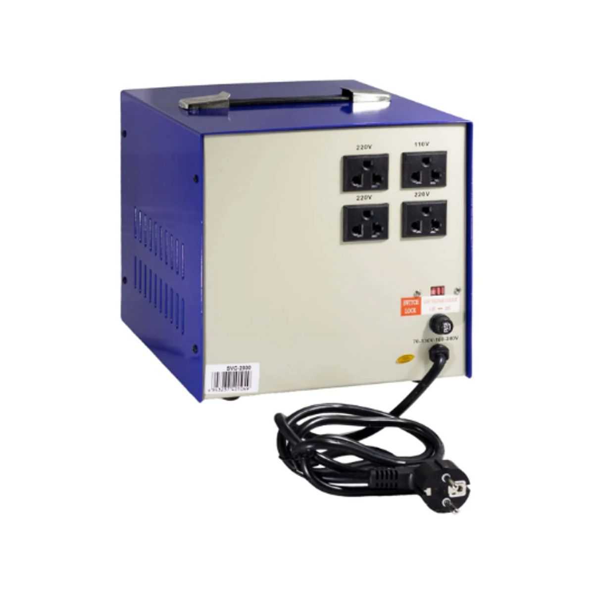 GENERICO - Estabilizador de Voltaje Servomotor 2000W SVC-2000 ENERGYSOURCE