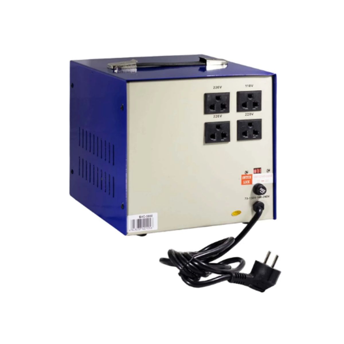 GENERICO - Estabilizador de Voltaje Servomotor 3000W SVC-3000 ENERGYSOURCE