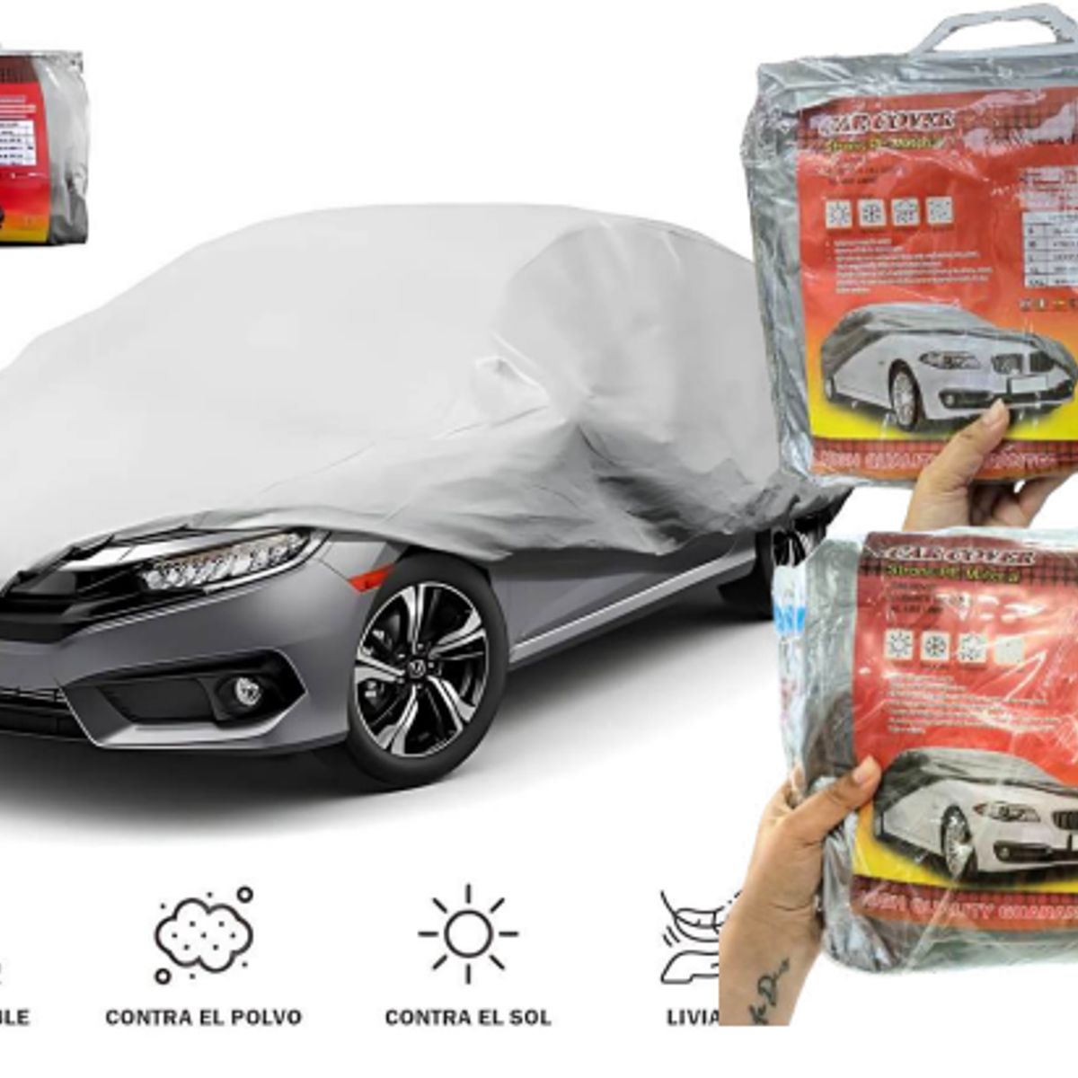 GENERICO - COBERTOR PARA AUTO TALLA L