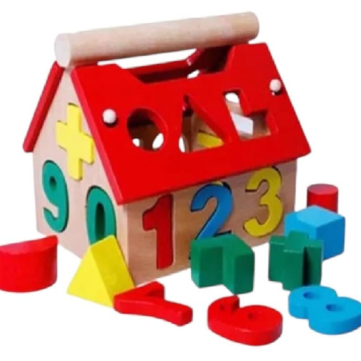 GENERICO - Casa de Encaje de Madera Montessori