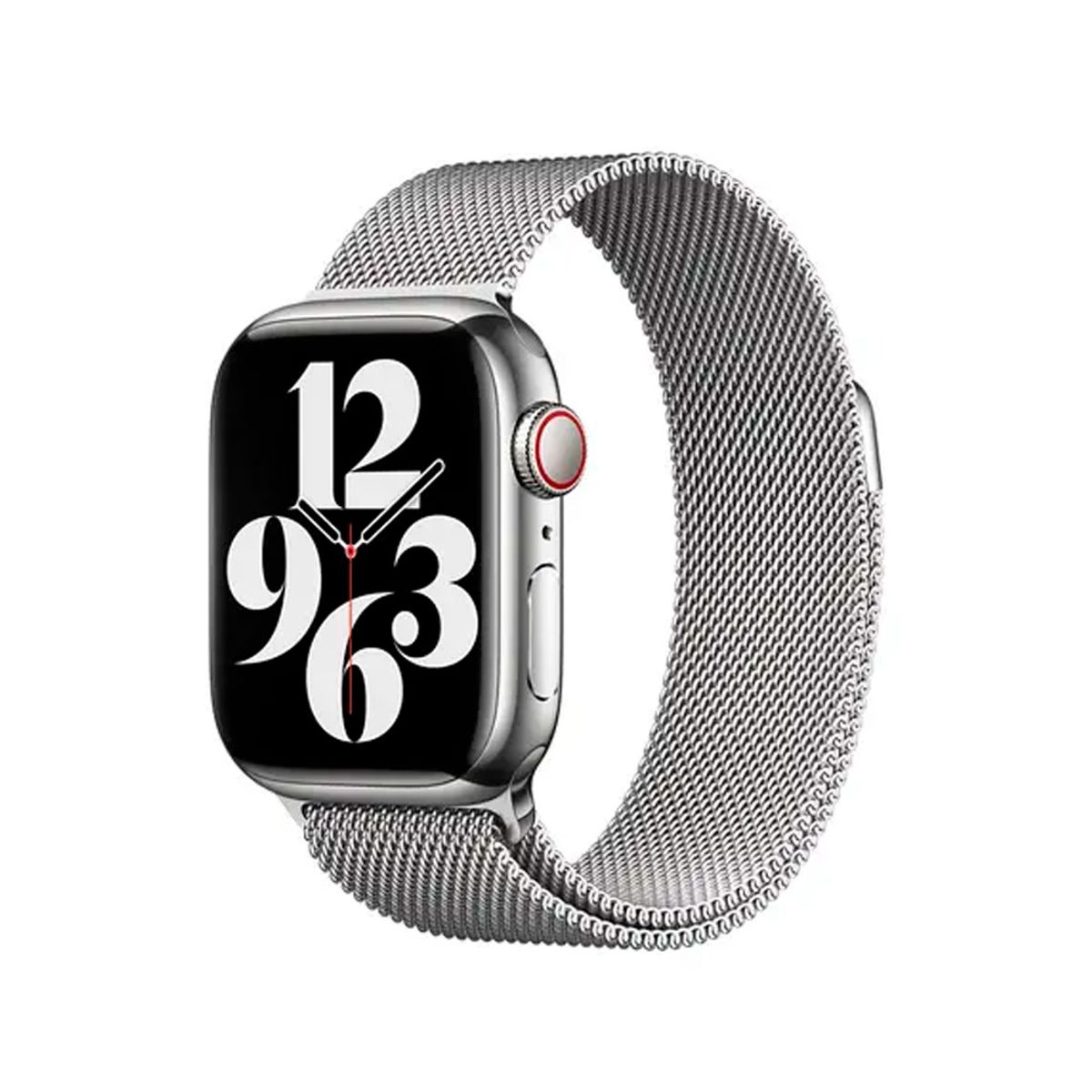 GENERICO - Correa de Metal Plateado Magnético para Apple Watch Ultra 49mm