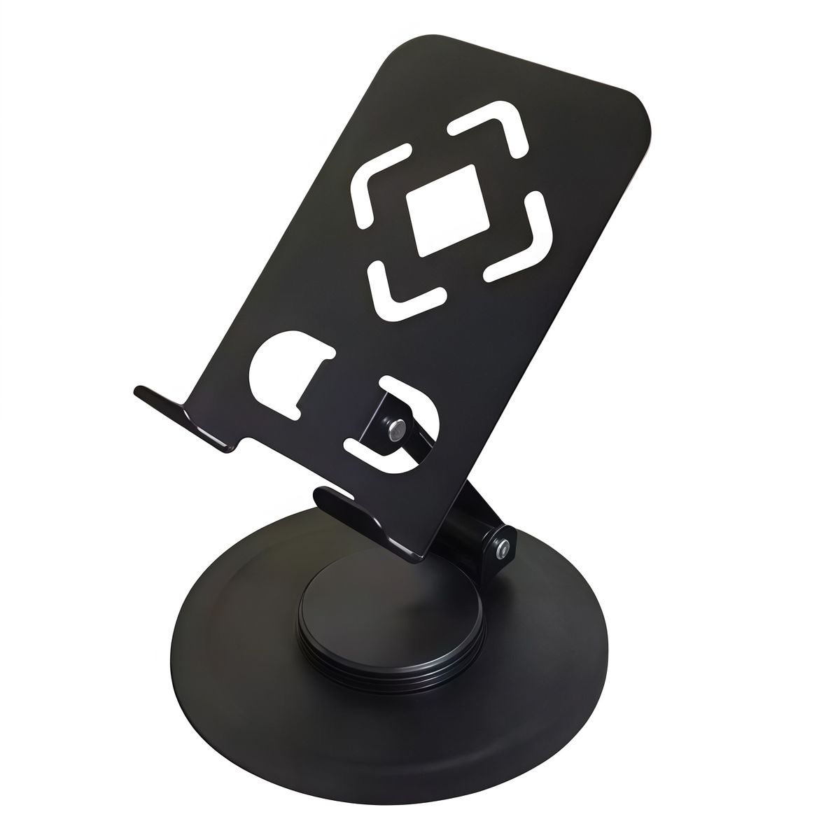 GENERICO - Soporte Giratorio 360 de Metal Portátil Para Celular Android o Iphone