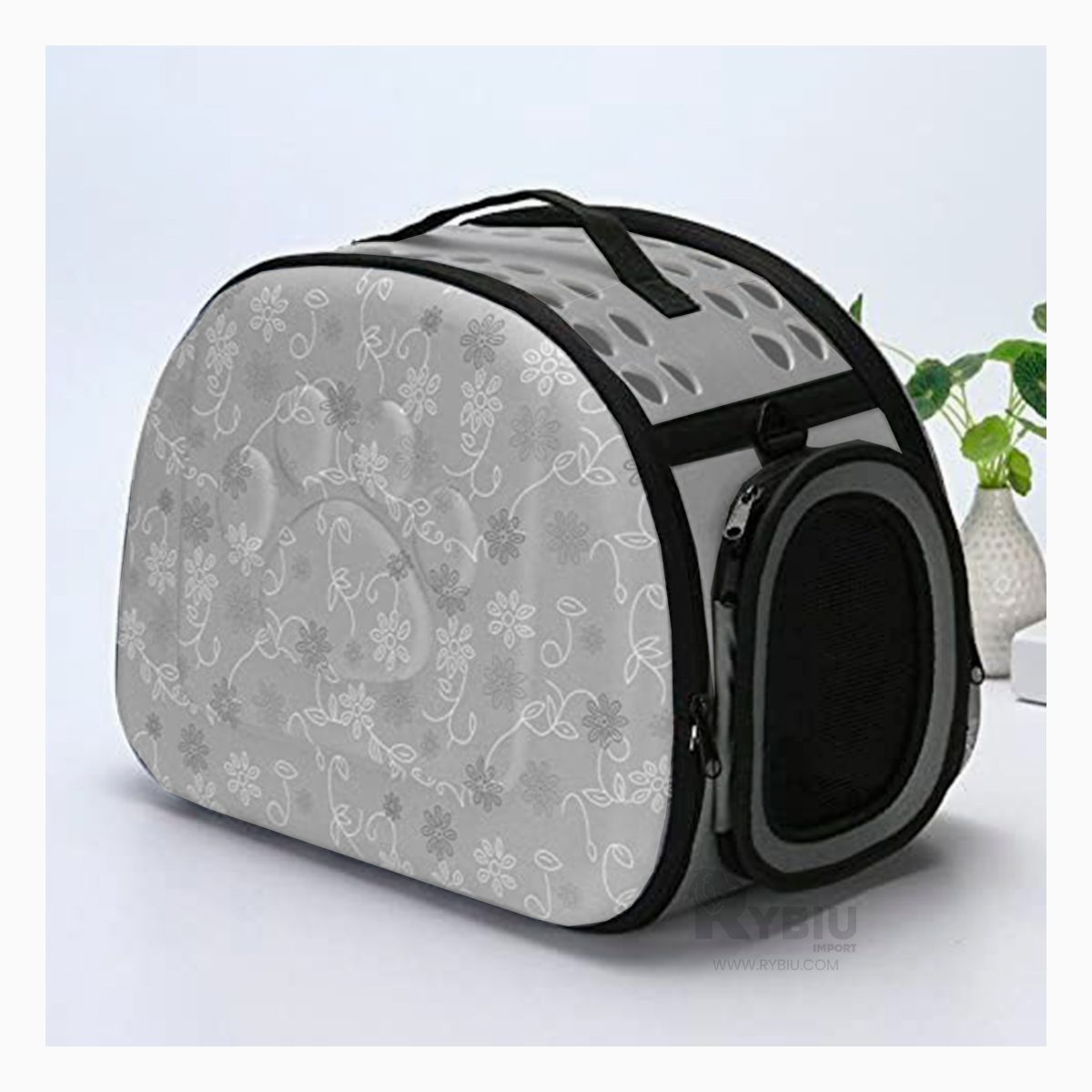 GENERICO - Transportador para Mascotas de Goma Plomo Y+Papel de Regalo