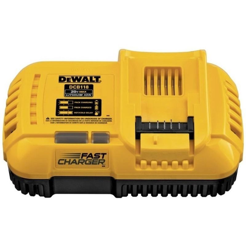 DEWALT - Cargador Rápido 220v Flexvolt 20v/60v Li-ion Dcb118 Dewalt