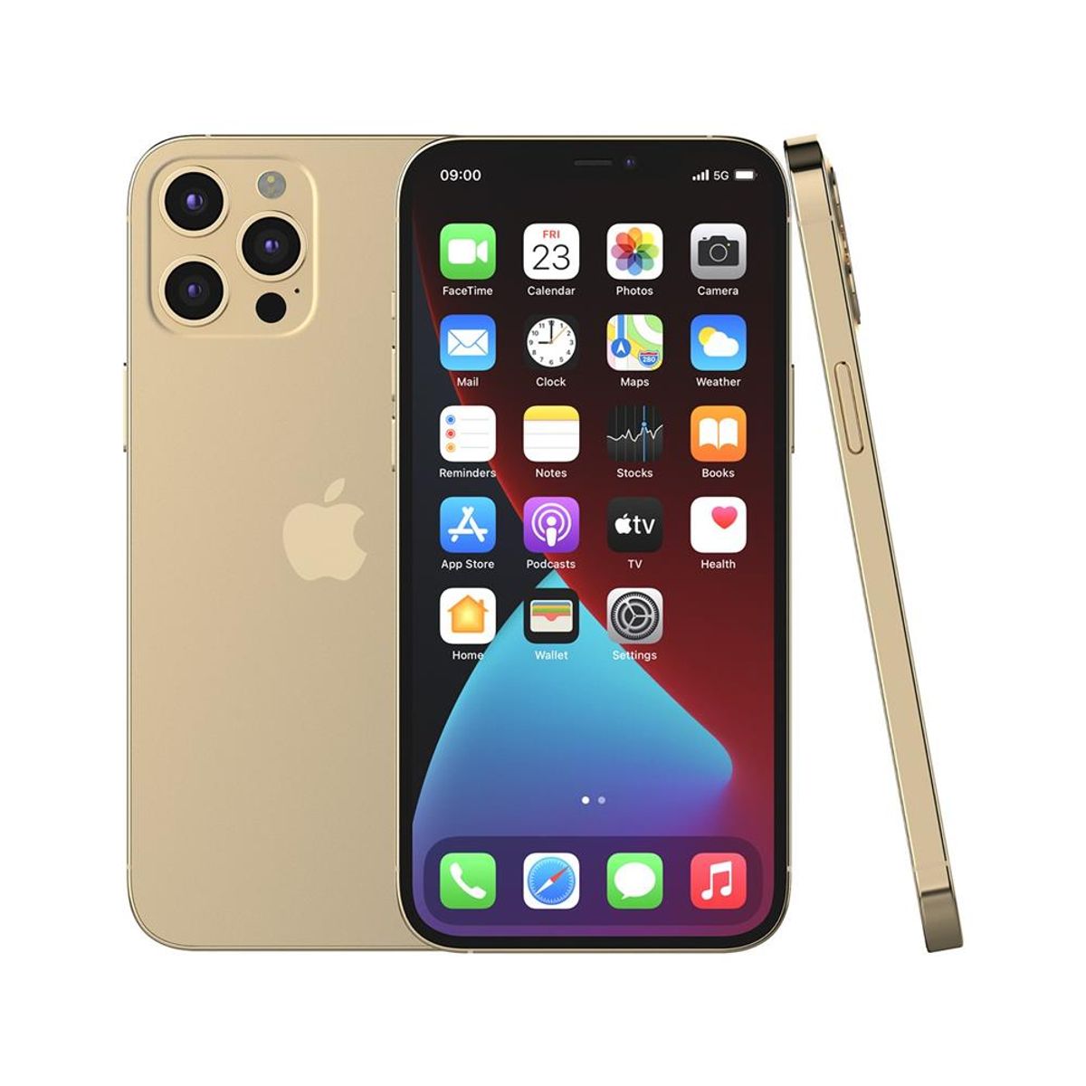 APPLE - iPhone 12 Pro, Dorado, Grado A, 256GB , Leer descripción, Entrega Inmediata, Reacondicionado