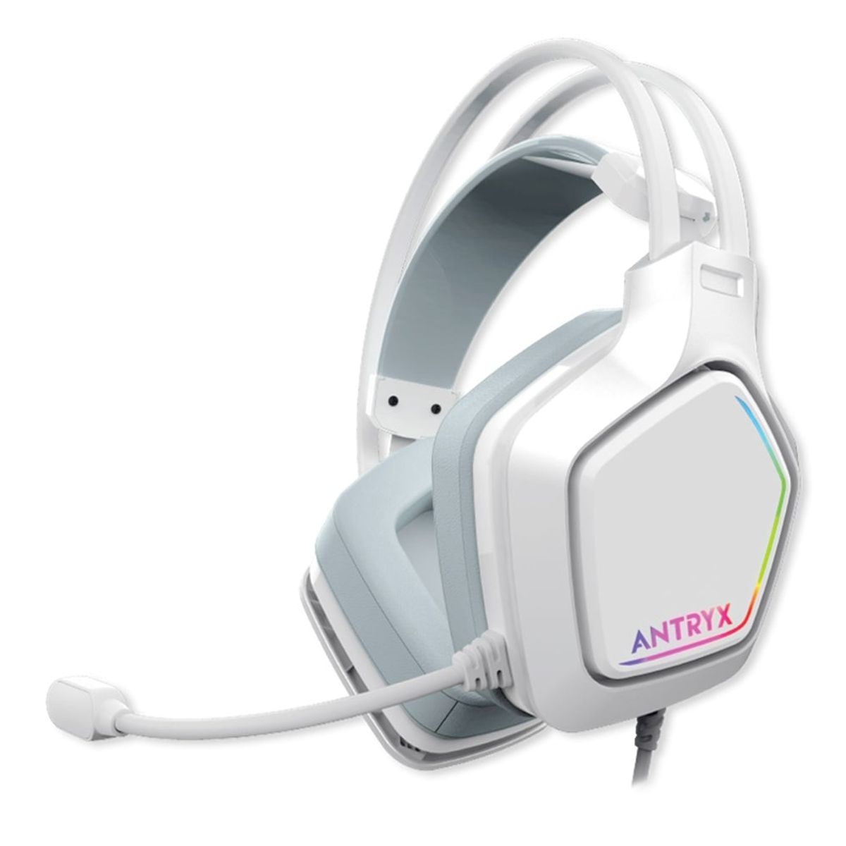 ANTRYX - AURICULAR ANTRYX ENIGMA SE WHITE 7.1 VIRTUAL SURROUND RGB