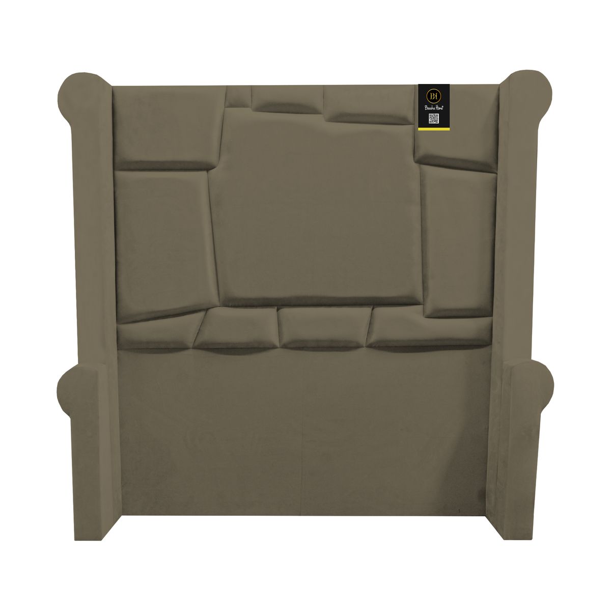 BARAKA HOME - Cabecera Signature Pontevedra 2 Plz - Beige oscuro