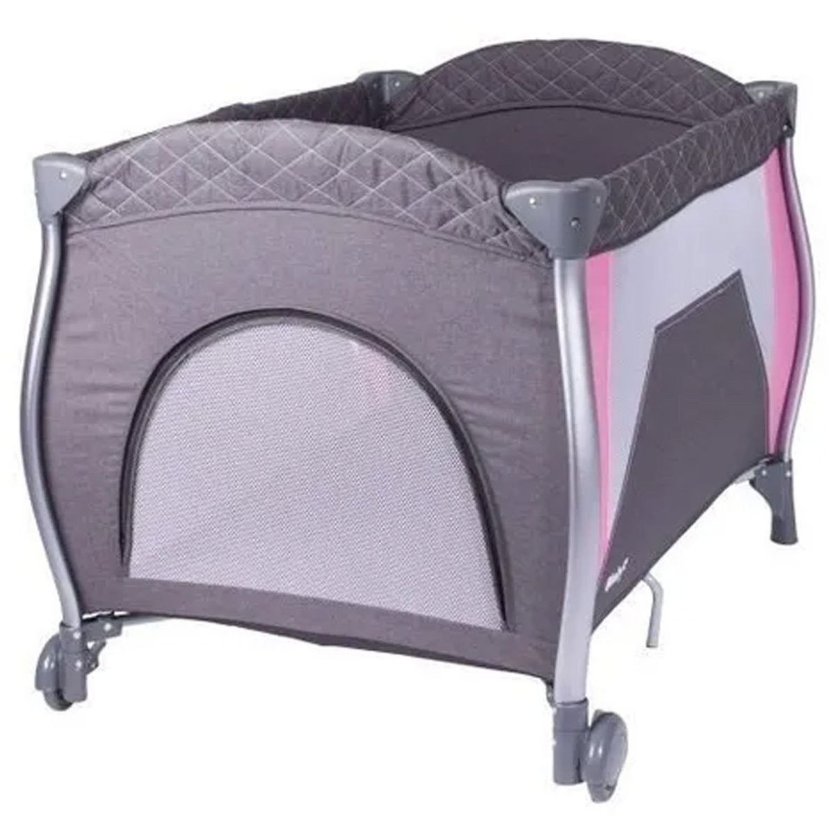 EBABY - Cuna Corral Mecedora Napy Rosado 779-C