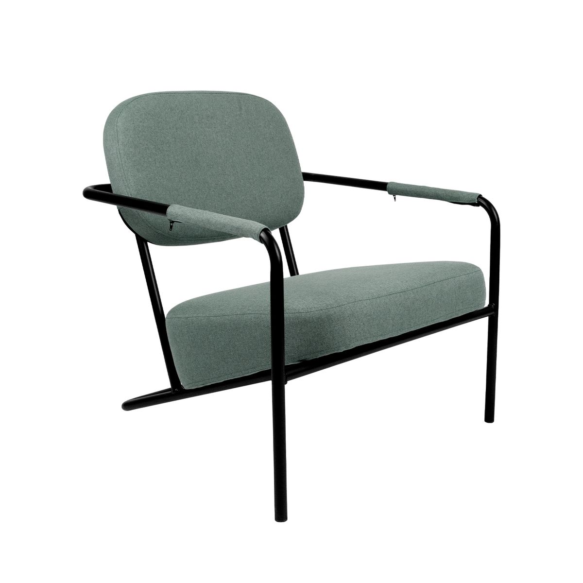 XION - Sillón Moderno Para Sala Tapizado Verde - Nirvana