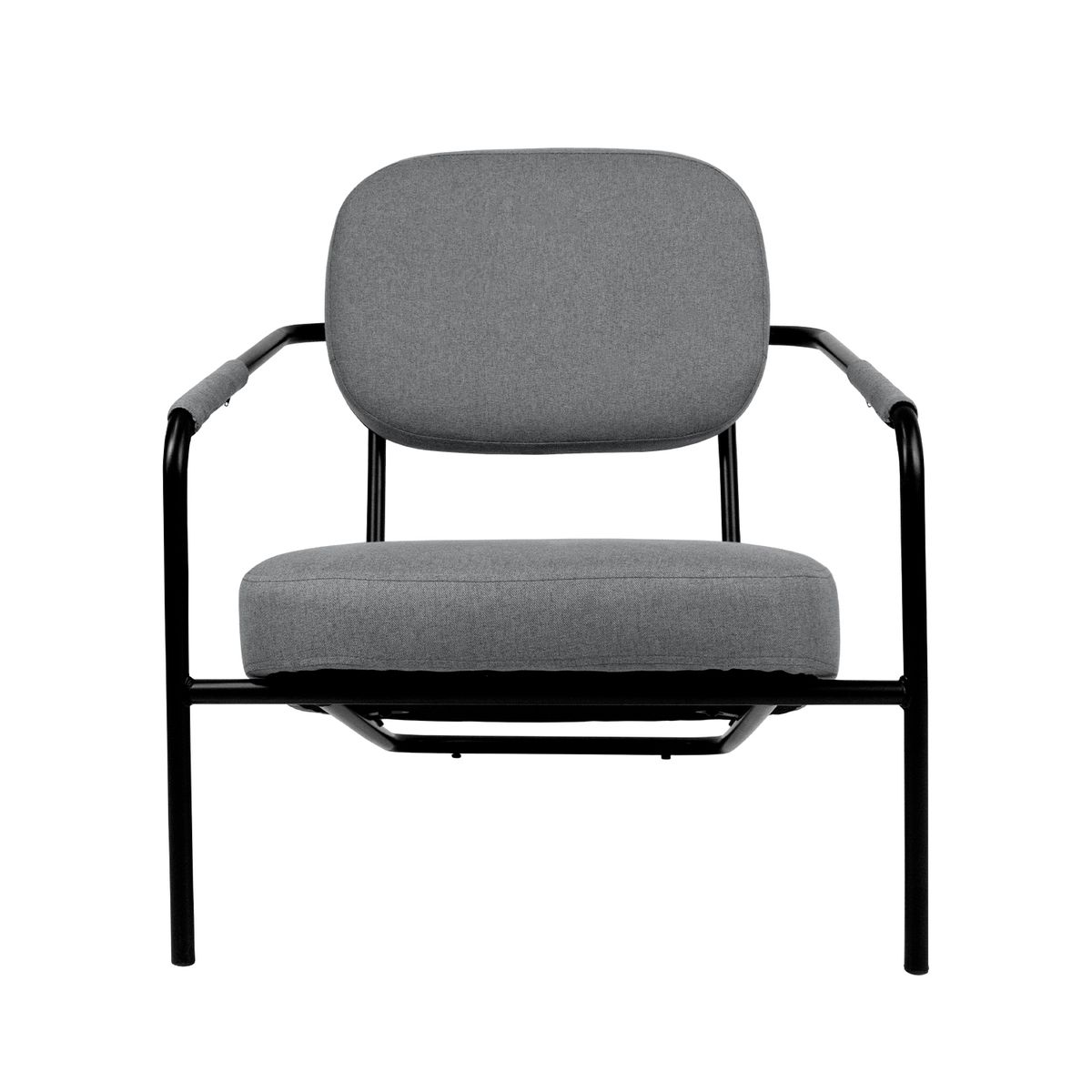 XION - Sillón Moderno Para Sala Tapizado Gris - Nirvana