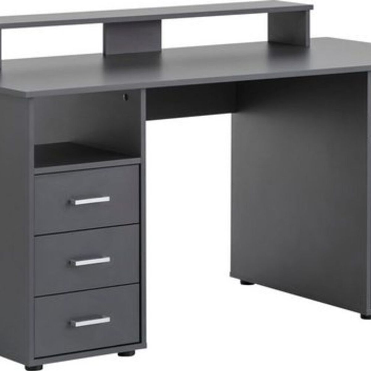 TU MESITA - Escritorio Moderno Orwell Negro 150cm