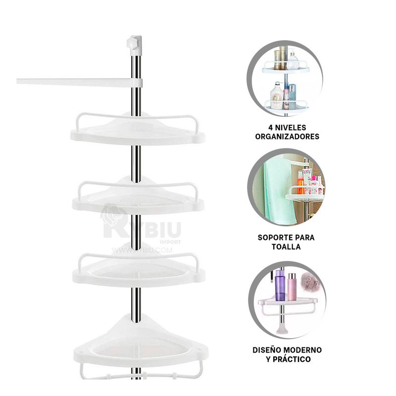 GENERICO - Soporte Duradero en Blanco Y+Regalo Ligas para Peinar