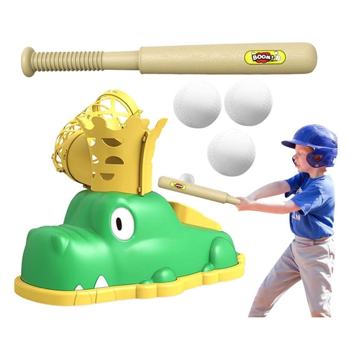 GENERICO - Juguete Lanzador De Beisbol Para Niños Interactivo