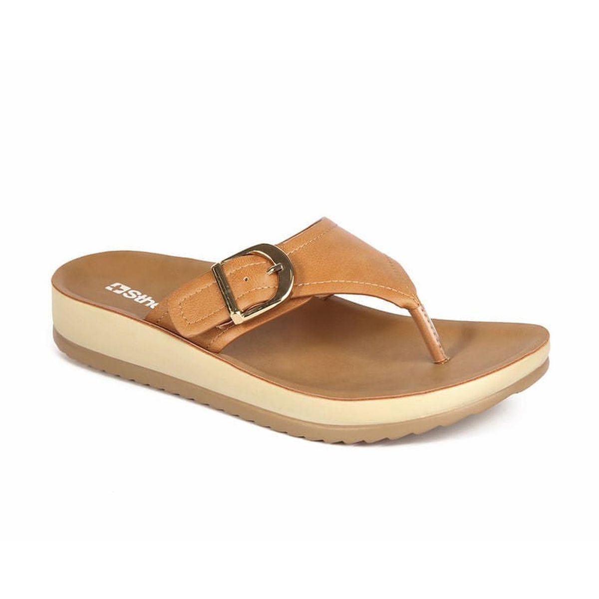 STHEF - Sandalia Casual Mujer 7774 CAMEL-STHEF