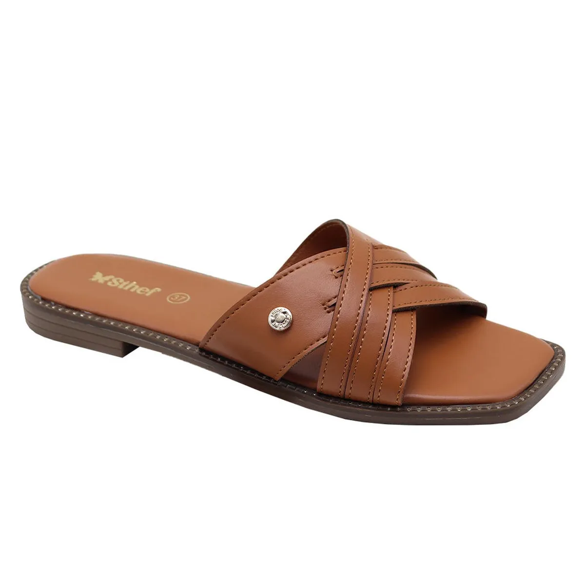 STHEF - SANDALIA MUJER STHEF CASUAL CAMEL 7860