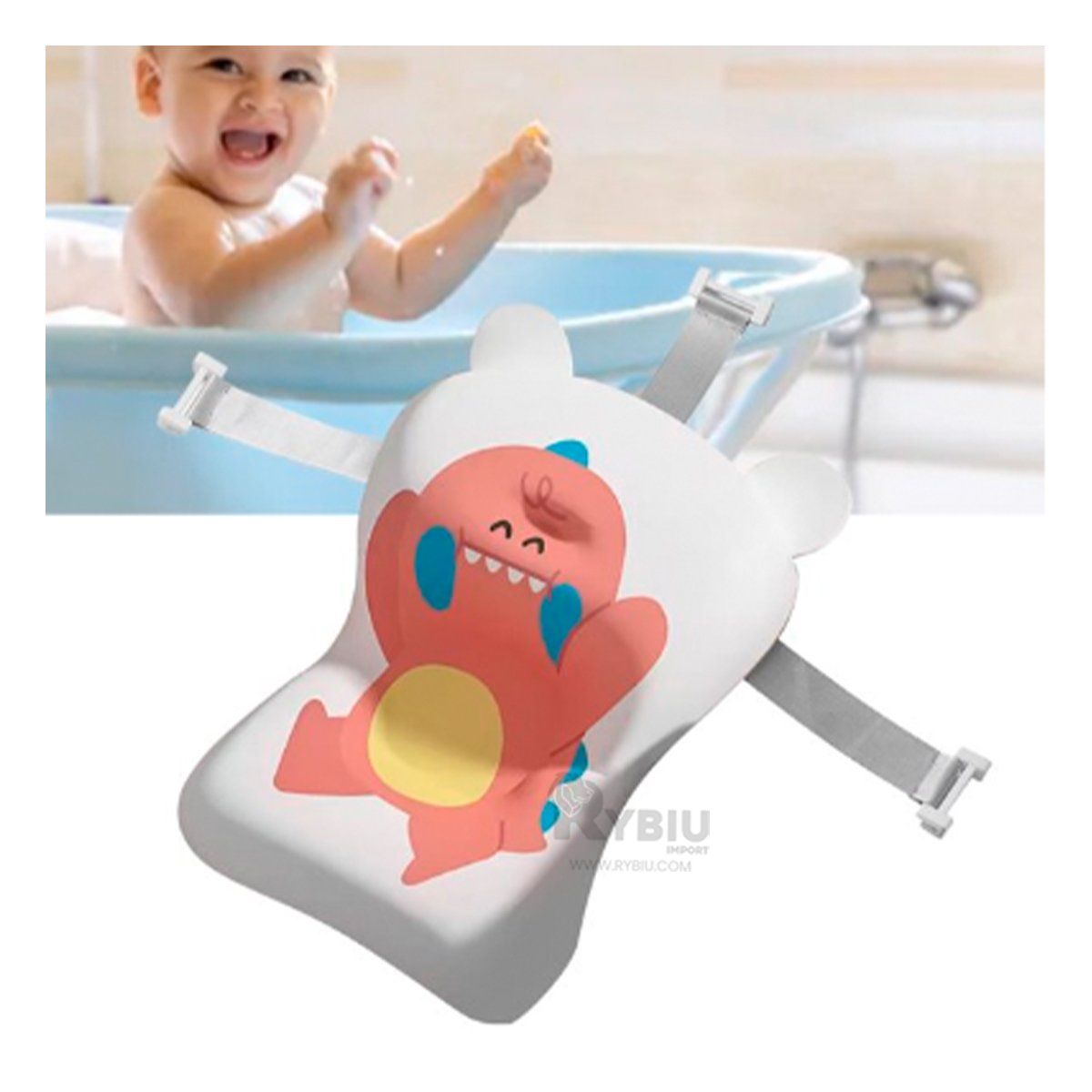 RYBIU IMPORT - Cojin Perfecto para Pequeños Rosado-Bla Y+Regalo Agendita