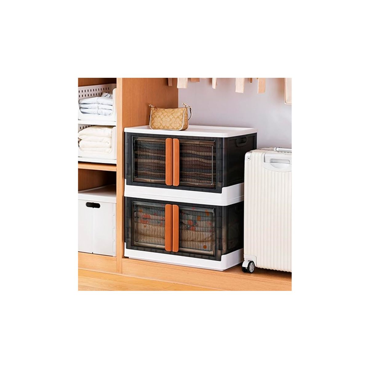 WELL BEING - Gabinete con ruedas 4 Niveles / organizador multifunción 4 Niveles