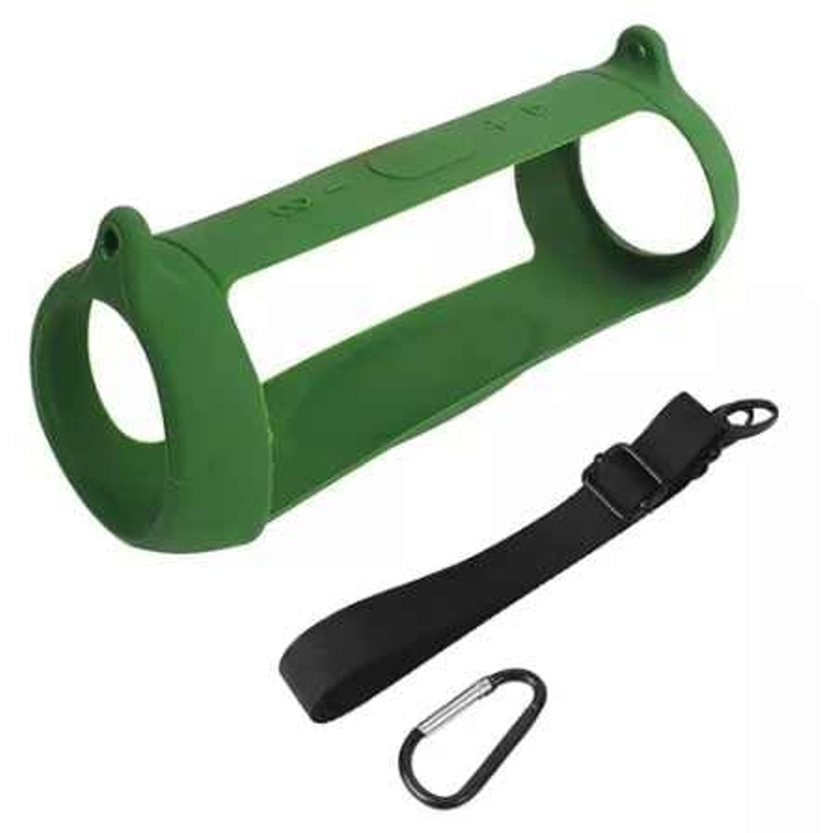 GENERICO - FUNDA  CASE DE SILICONA VERDE PARA JBL CHARGE 5