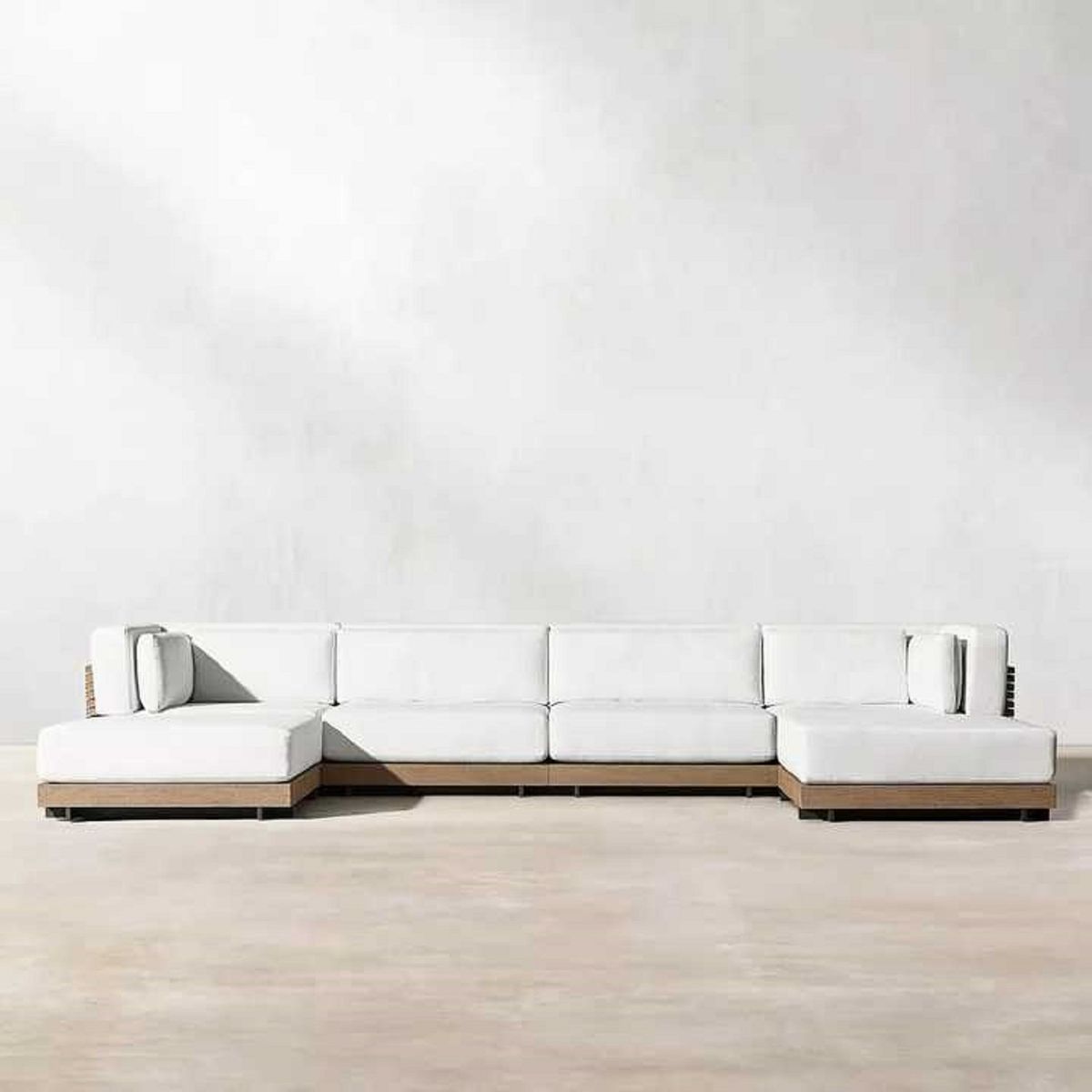 MOBILIARI - MP Sofá Seccional de Terraza Adrien - Blanco