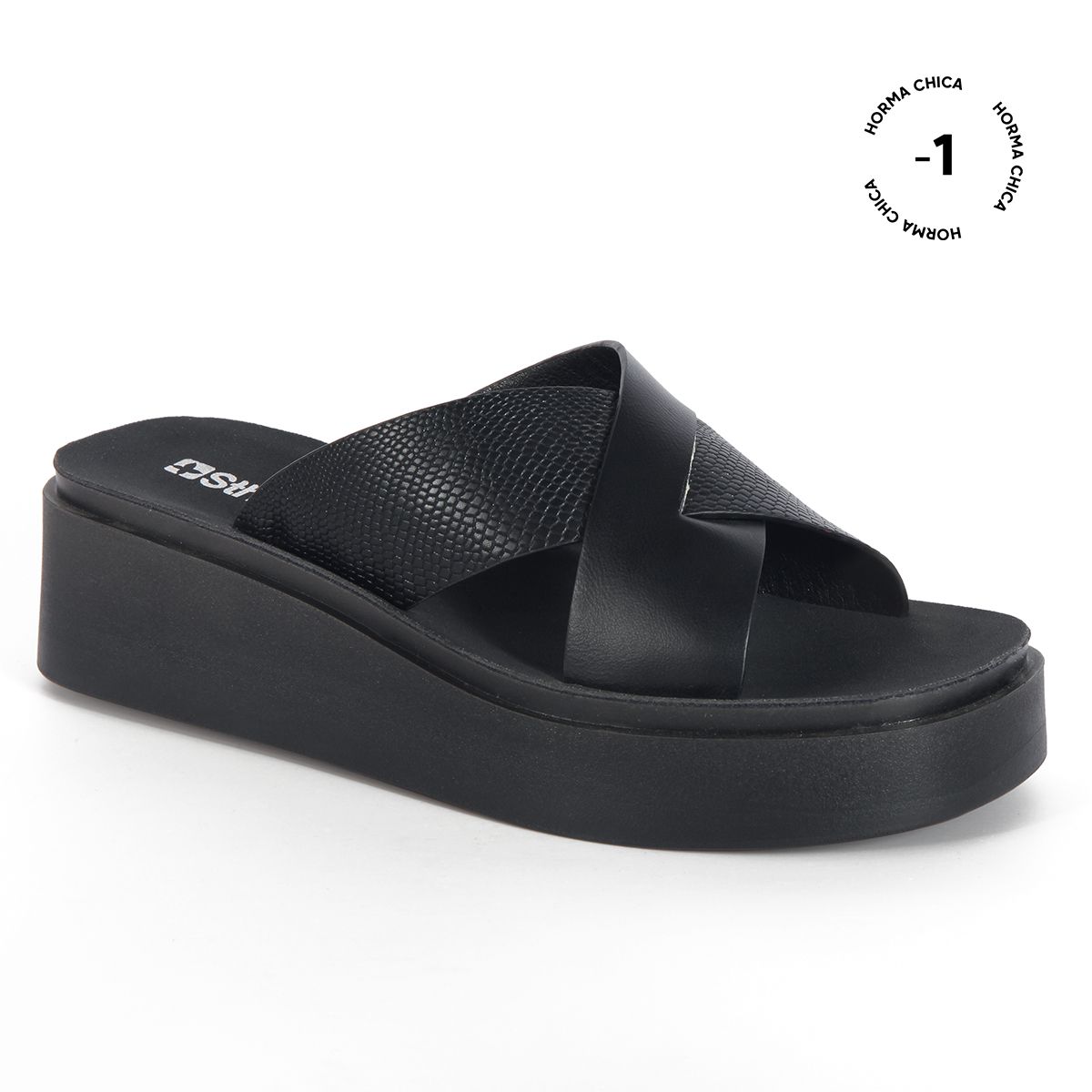 STHEF - Zapato Plataforma para mujer STHEF - NEGRO