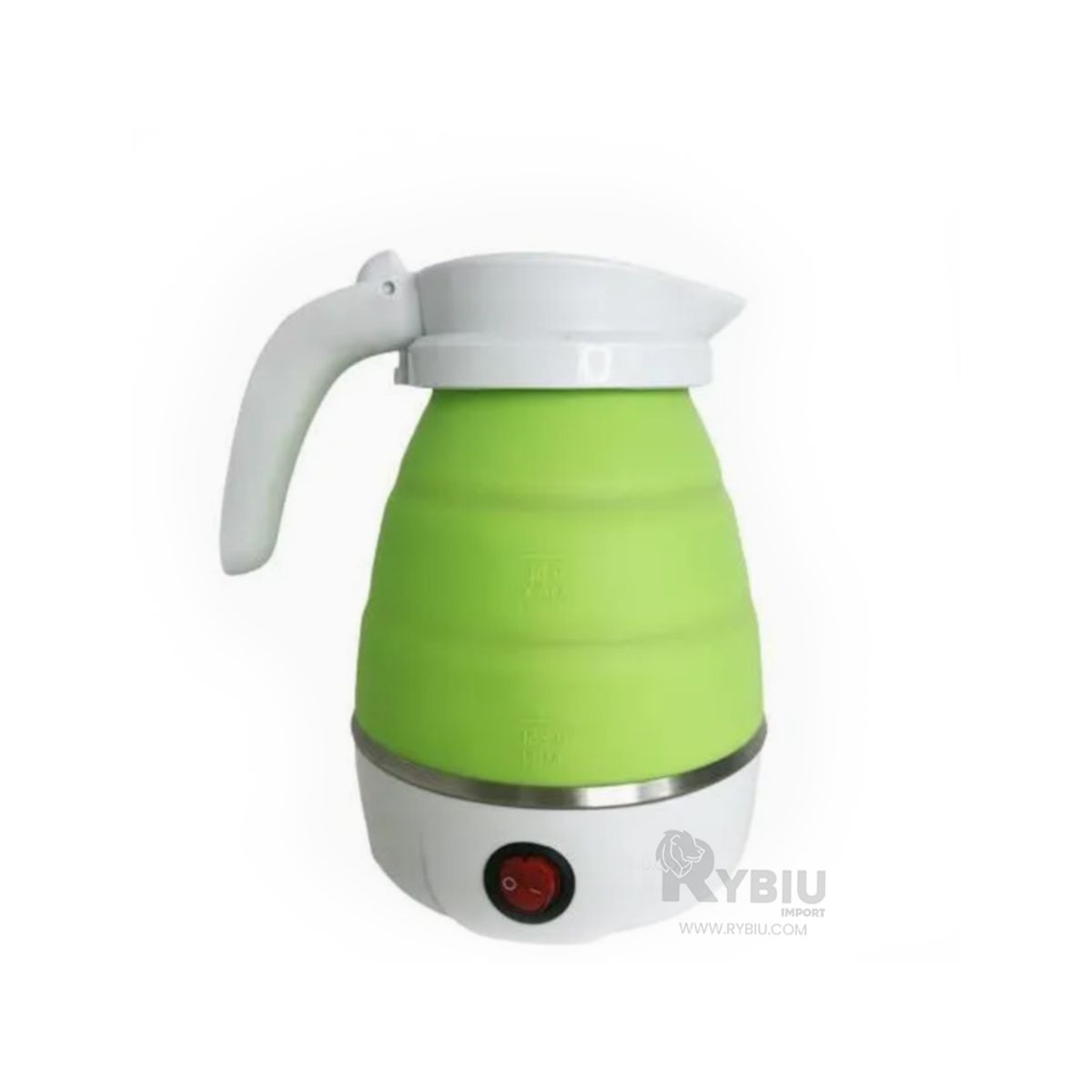 GENERICO - Hervidero Portatil de 600ml en Verde Y+Papel de Regalo