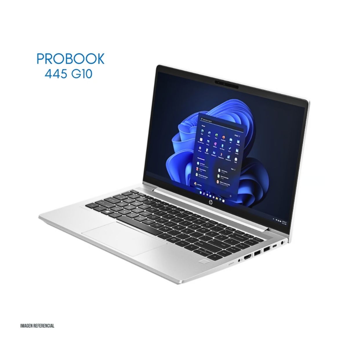 HP - LAPTOP HP 14" FHD Ryzen 7 7730U 16GB RAM 512GB SSD W11 445 G10 9S640LA