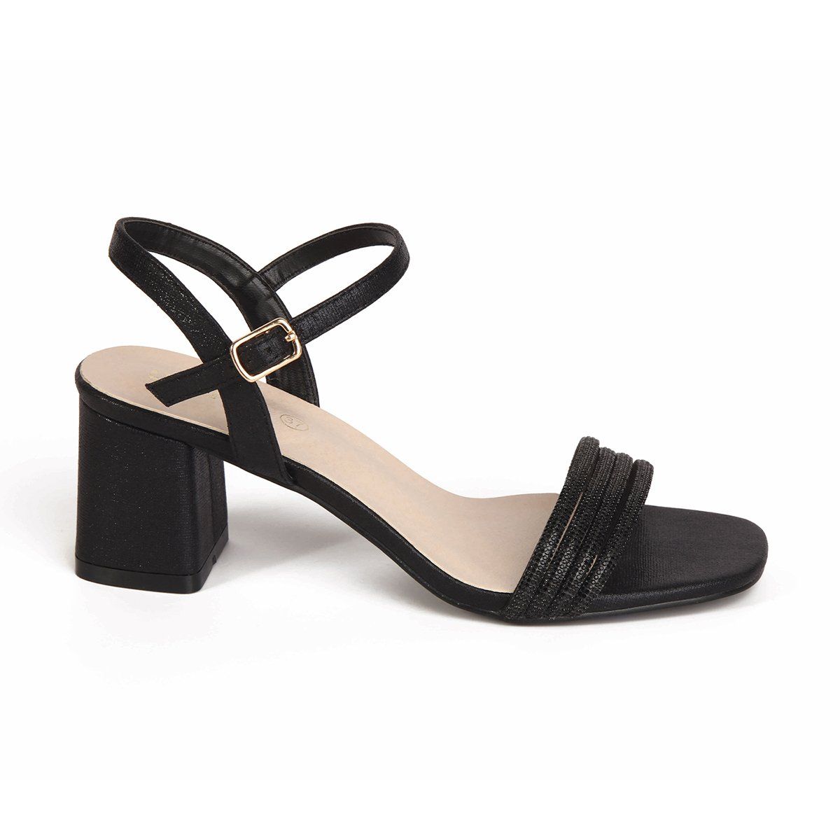 STHEF - Sandalia de Vestir para mujer STHEF - NEGRO