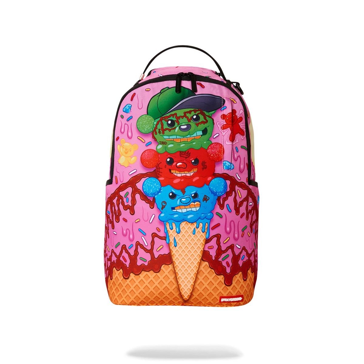 SPRAYGROUND - Mochila Urbano Unisex Sprayground Mochila Yum Yum Shark Melt Dlxsr