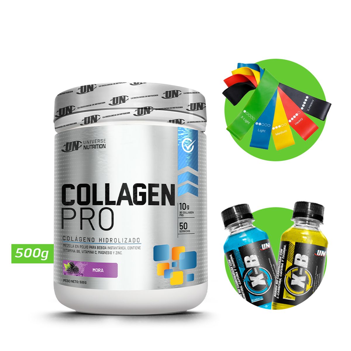 UNIVERSE NUTRITION - Collagen pro 500g colágeno universe nutrition mora + regalos