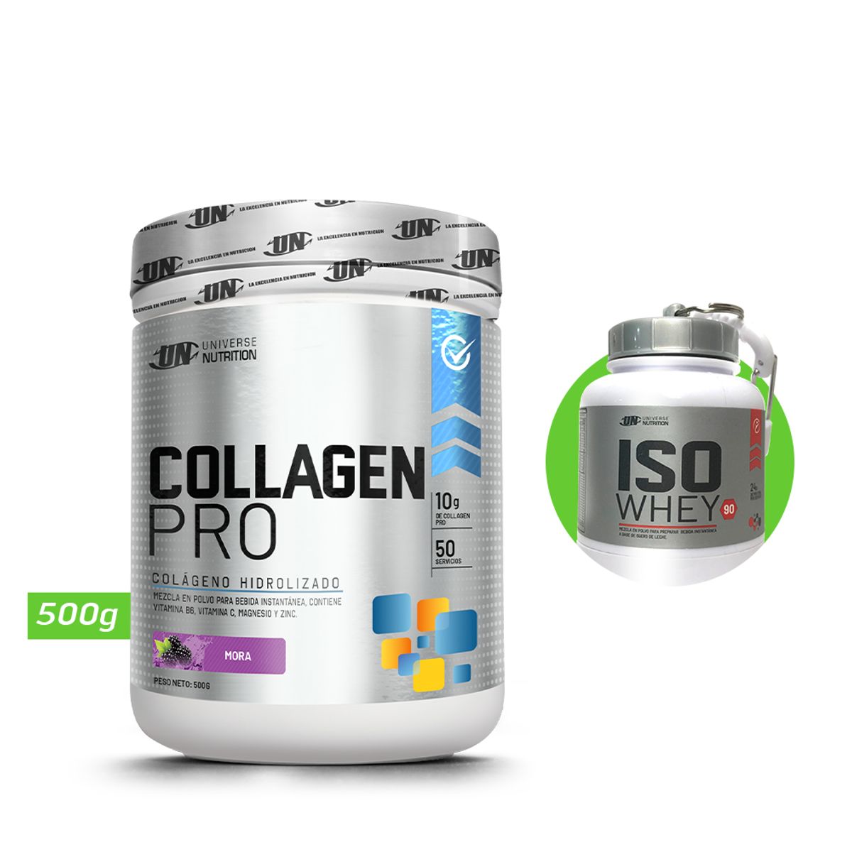 UNIVERSE NUTRITION - Collagen pro 500g colágeno universe nutrition mora + regalos