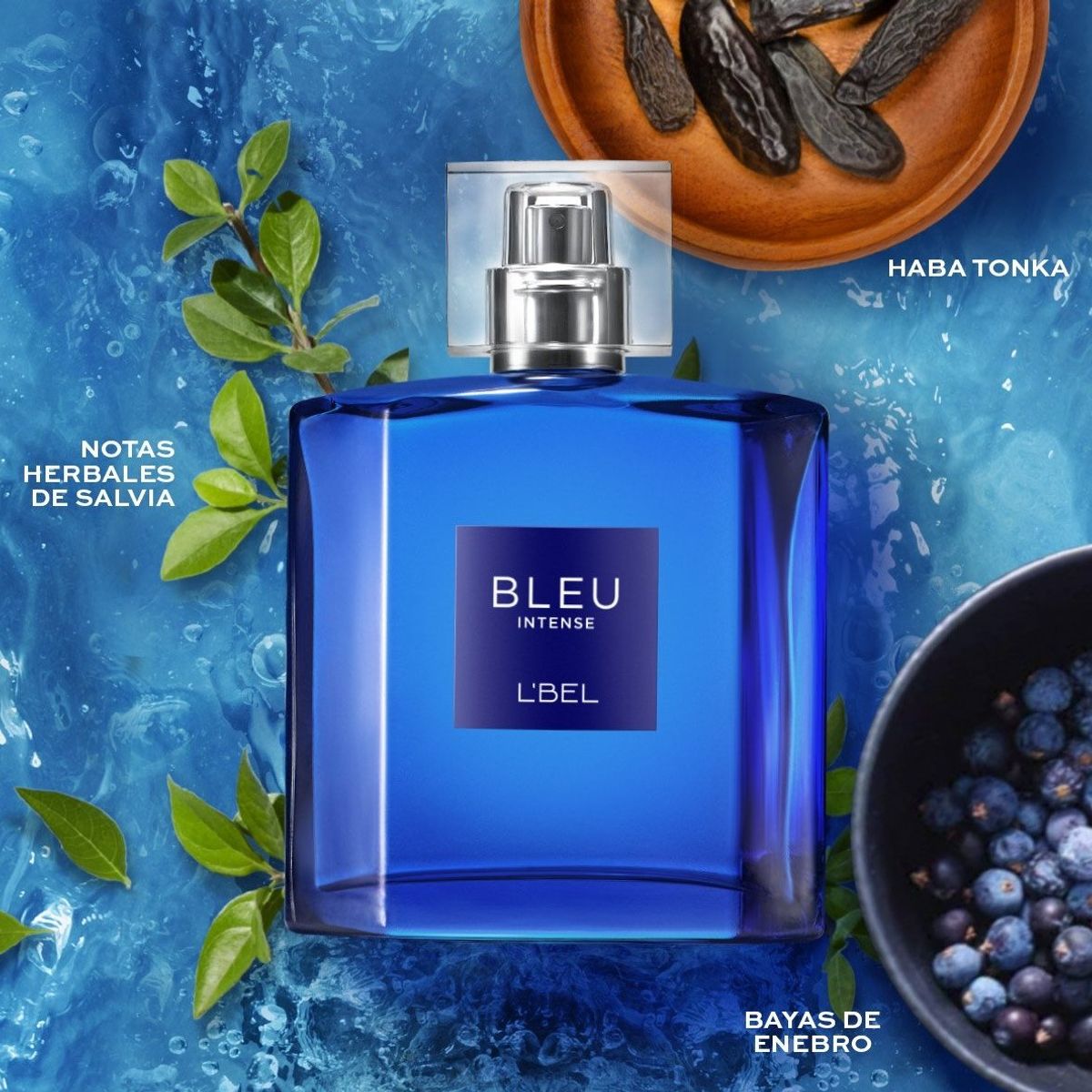 LBEL - Perfume bleu intense L’Bel spray 100 ml