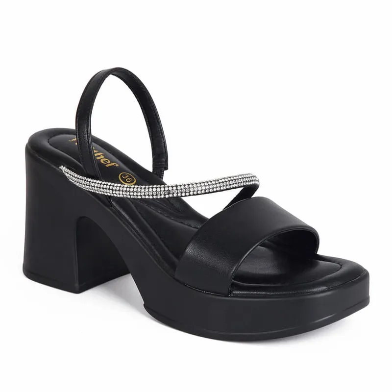 STHEF - SANDALIA MUJER STHEF CASUAL NEGRO 7829