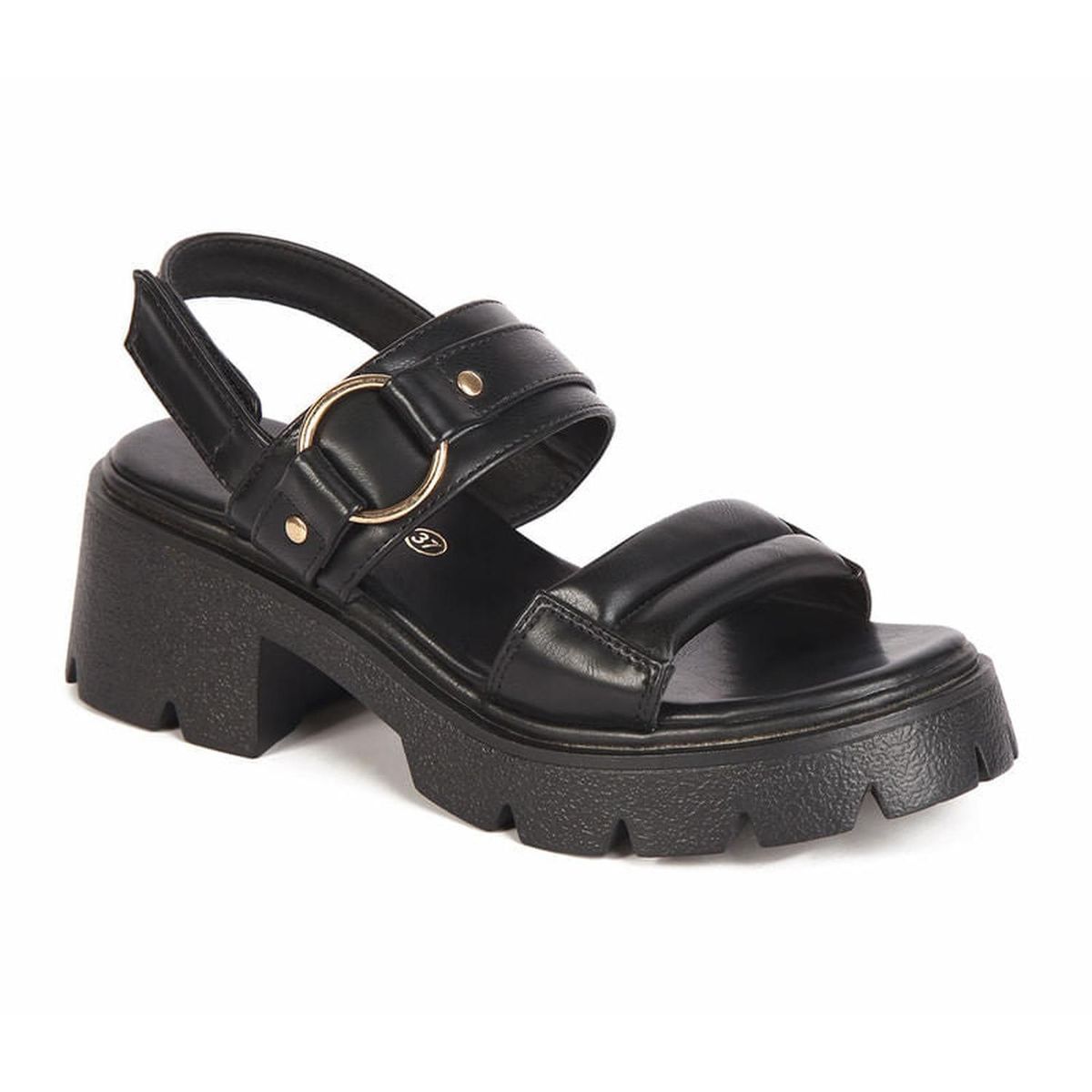 STHEF - SANDALIA MUJER STHEF CASUAL NEGRO 7830