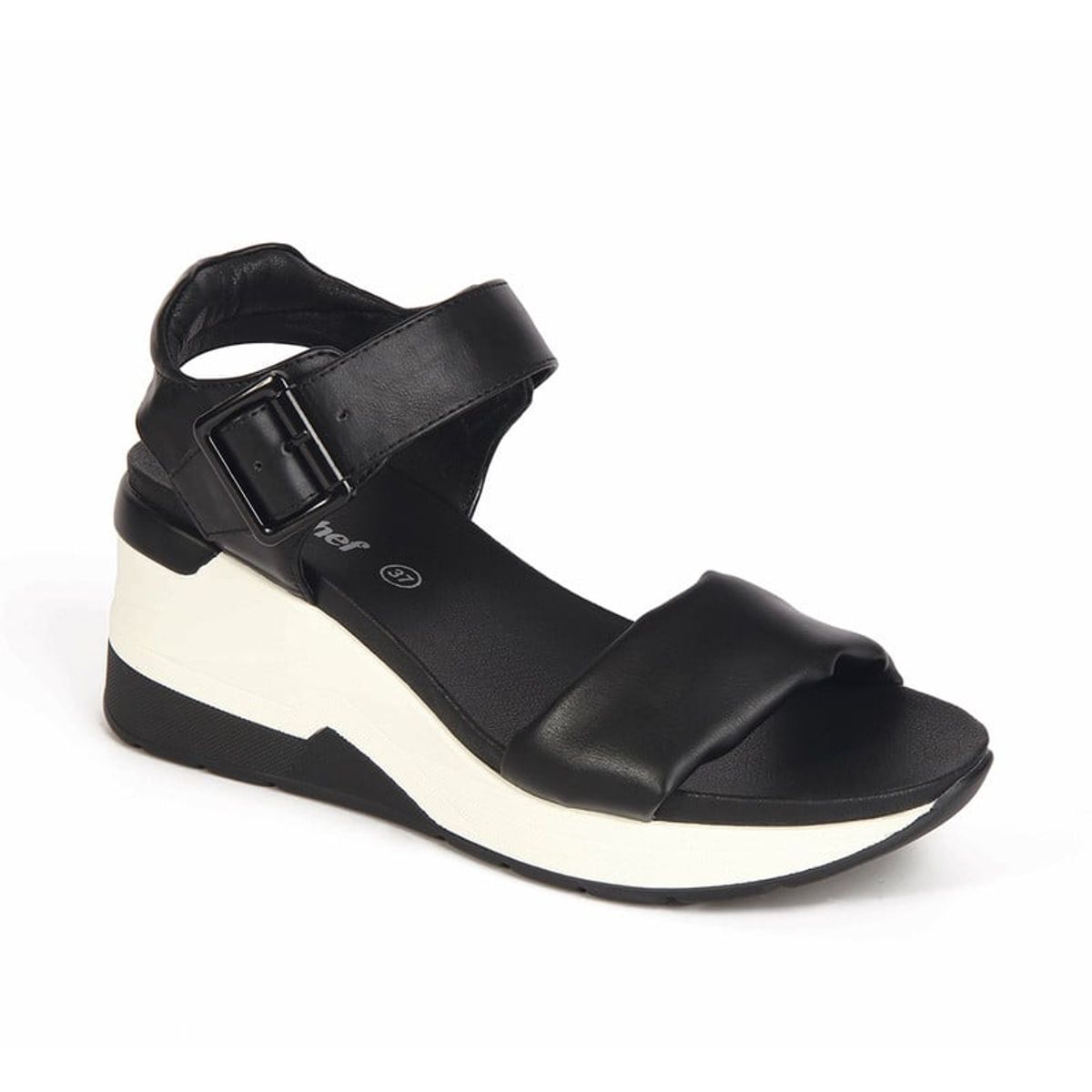 STHEF - Cuña para mujer STHEF - NEGRO