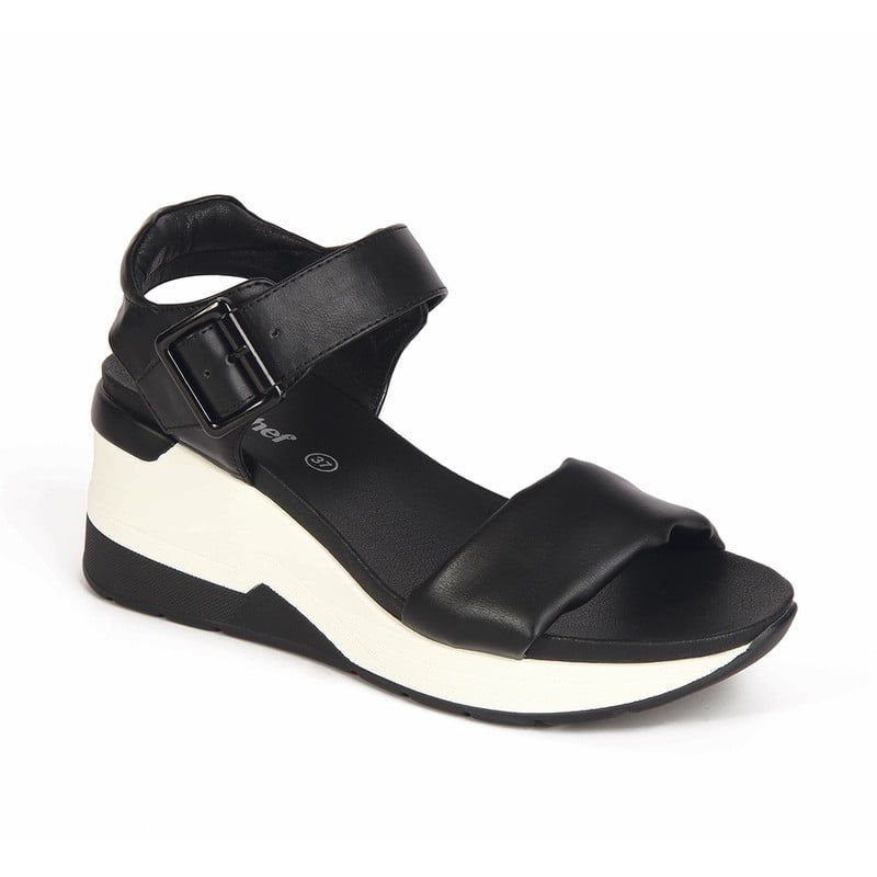 STHEF - Cuña para mujer STHEF - NEGRO