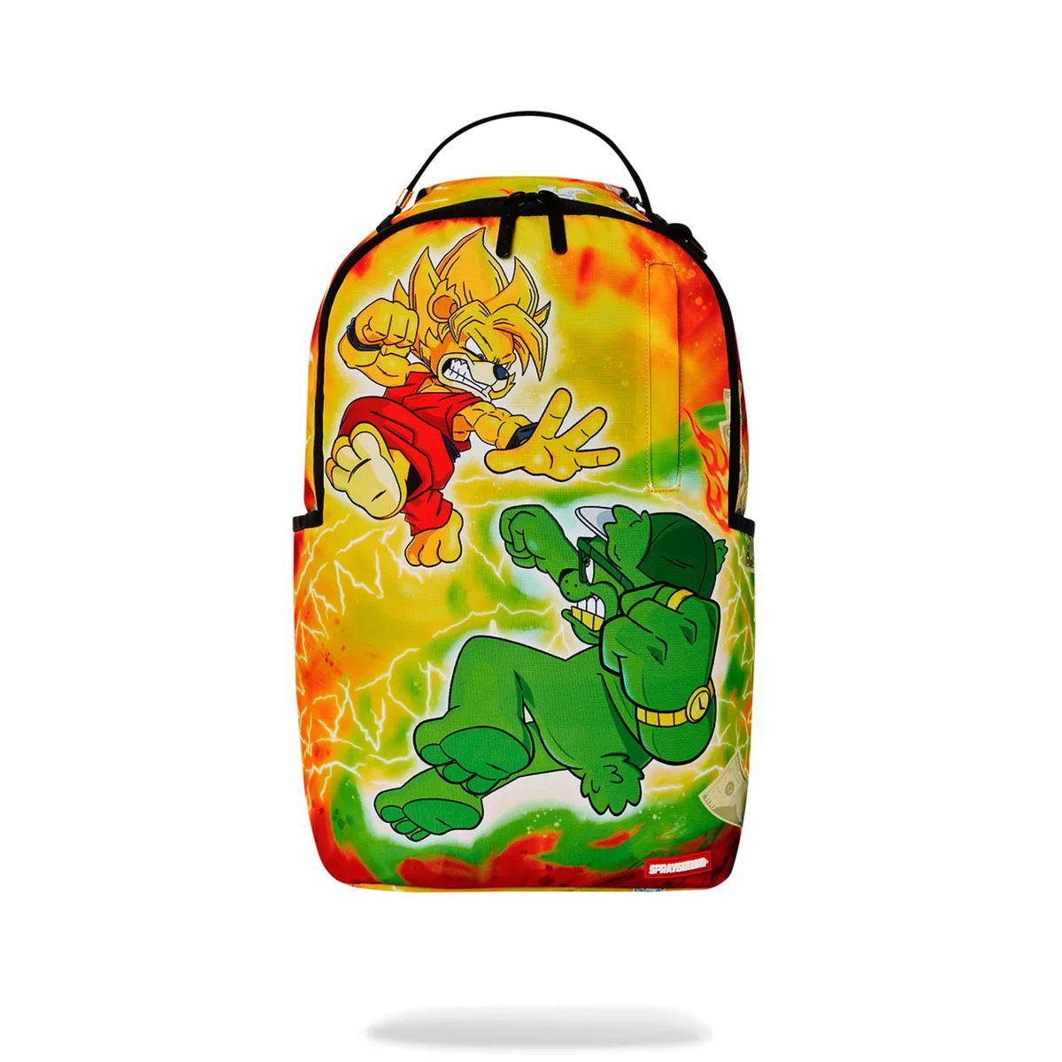 SPRAYGROUND - Mochila Urbano Unisex Sprayground Mochila Dragon Bear Vs Money Bear Dlxsr