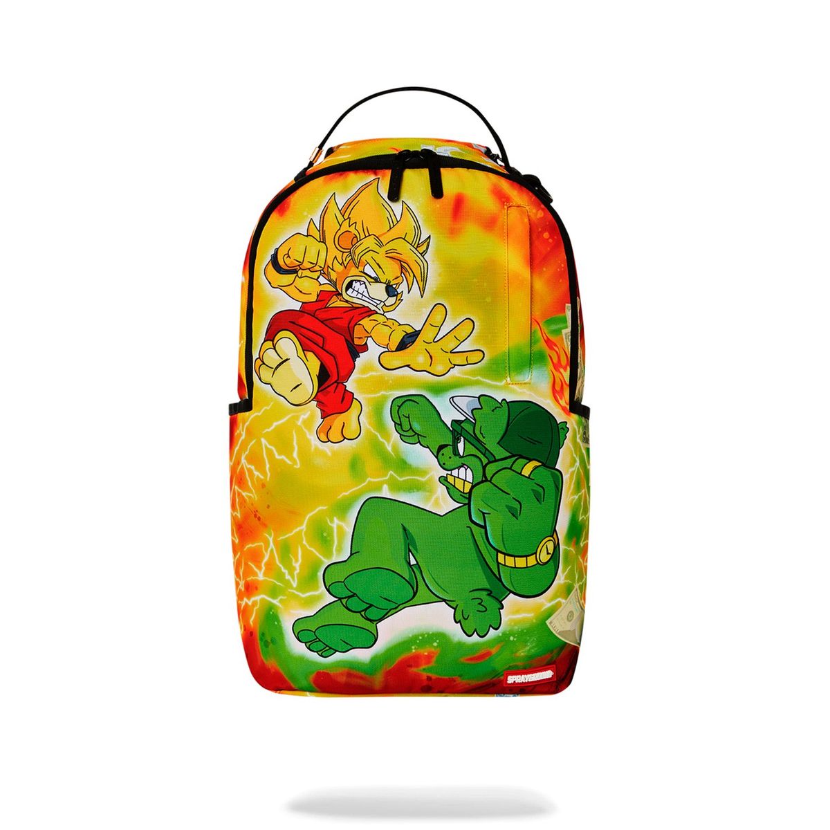 SPRAYGROUND - Mochila Urbano Unisex Sprayground Mochila Dragon Bear Vs Money Bear Dlxsr