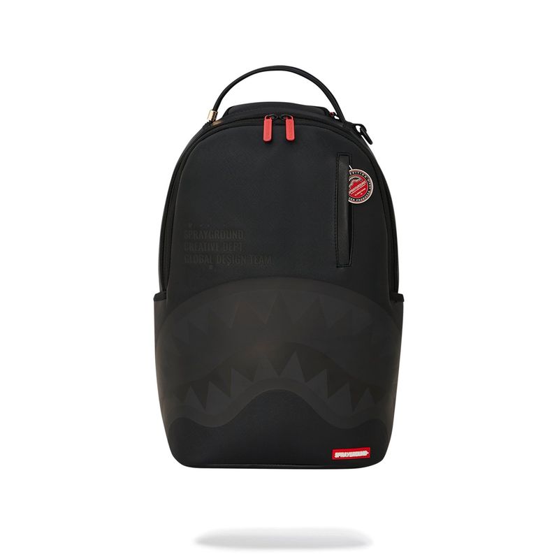 SPRAYGROUND - Mochila Urbano Unisex Sprayground Mochila Shark Central Black Out Dlxsv
