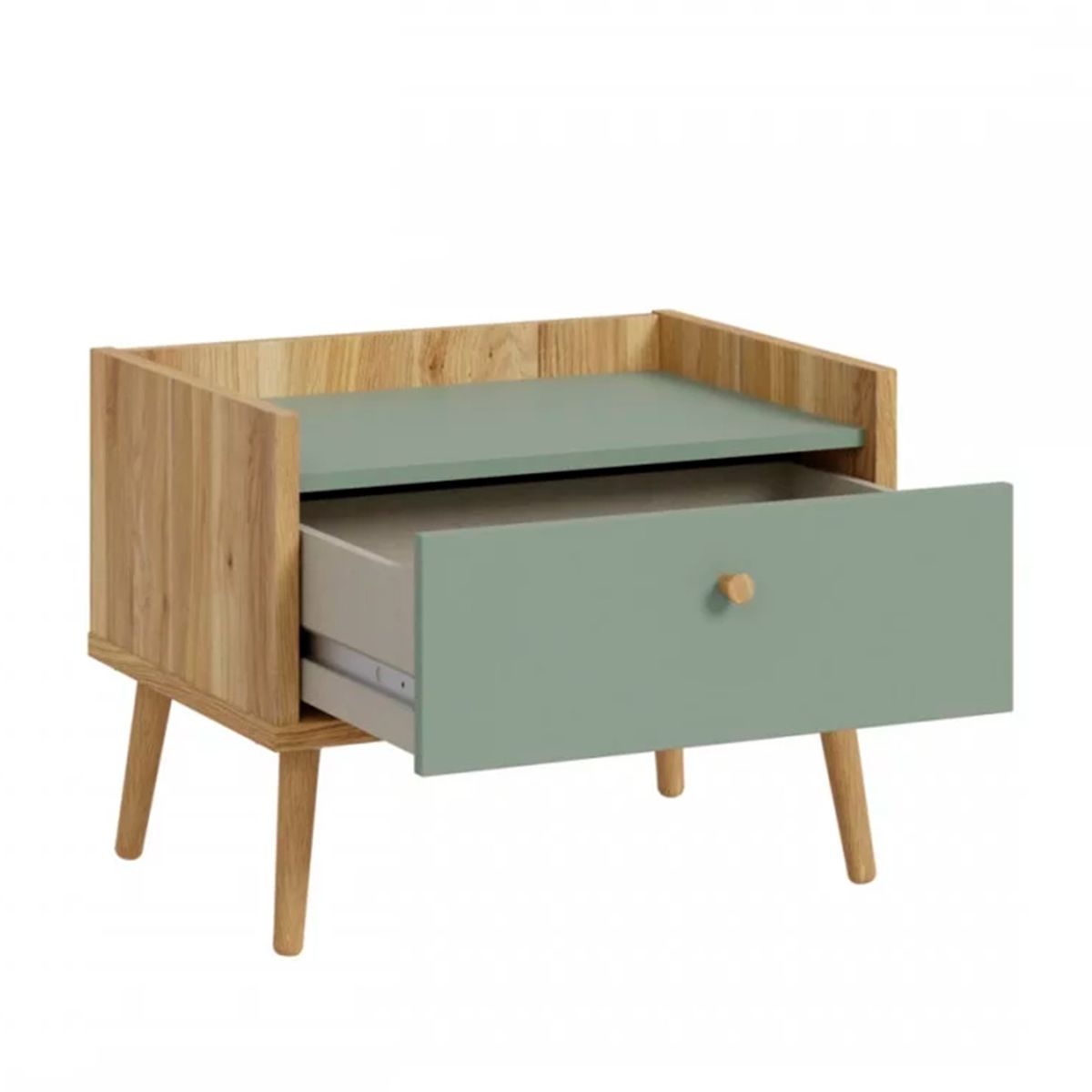 GENERICO - Velador Mesa De Noche Armado Azzurra - Gaudi